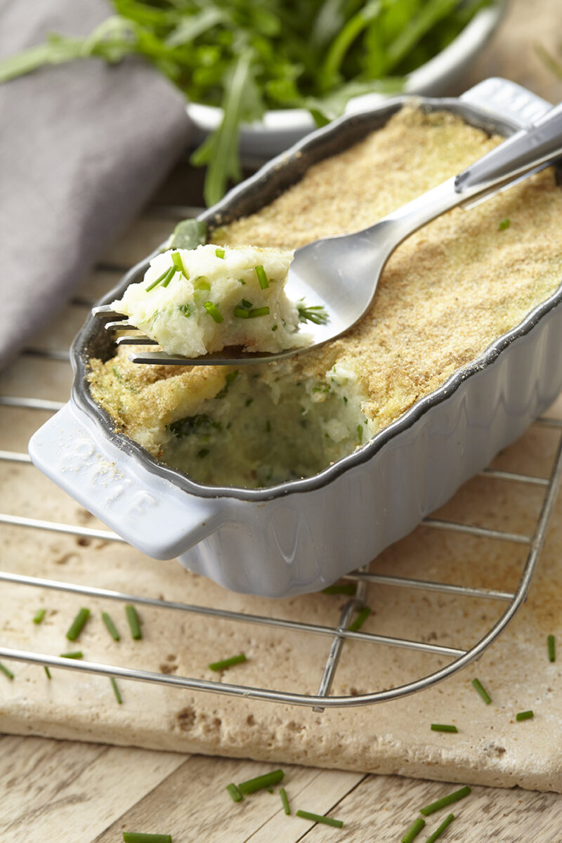 Brandade de colin et roquette