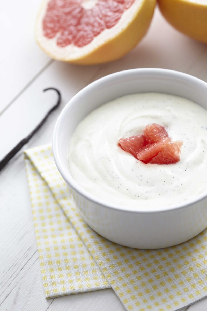 Crème de pomelo à la vanille